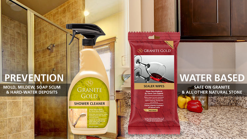 Granite Gold® Sealer Wipes & Shower Cleaner Win Good Housekeeping Cleaning Awards