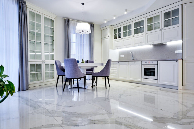 Caring for marble floors