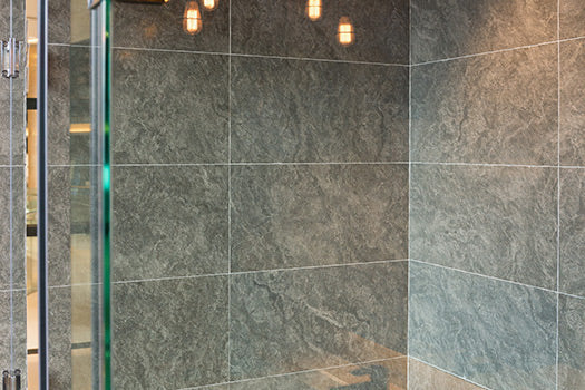 Before & After: Removing Hard Water Stains and Scale from Shower Tile