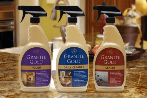 Granite Gold Products® to keep your home sparkling.