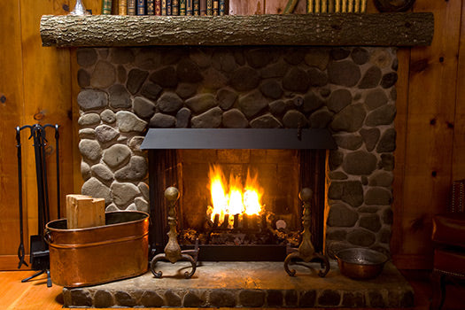 How to Incorporate & Use Stone in Your Fireplace