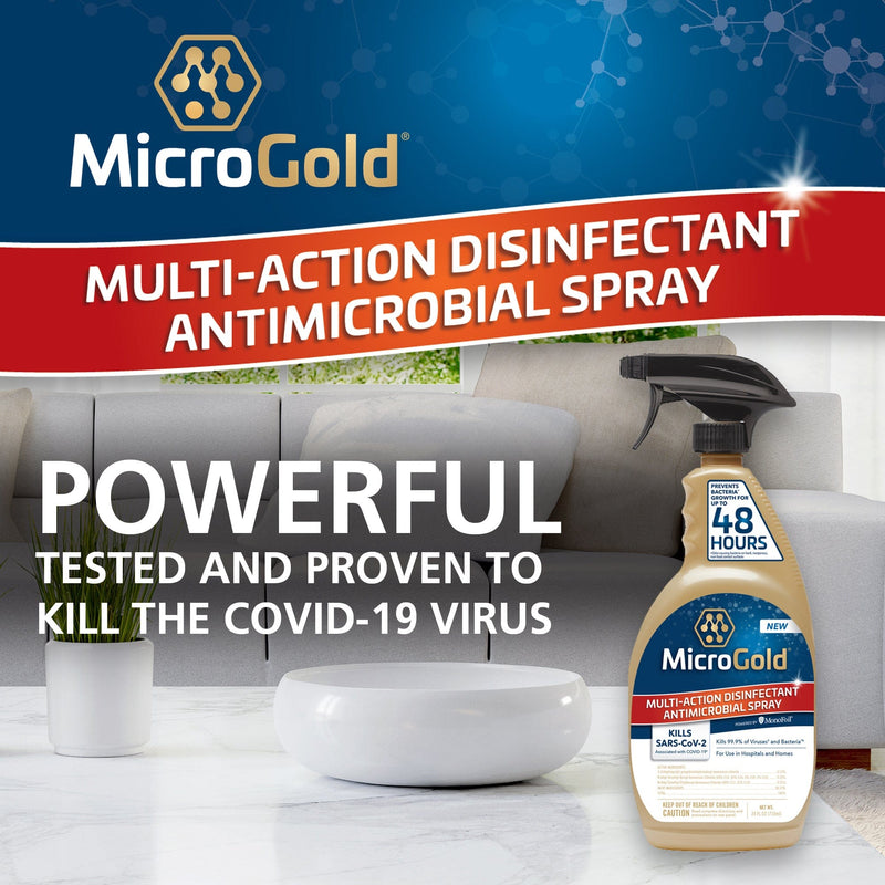 MicroGold Multi-action disinfectant anti-microbial spray 