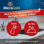 MicroGold Multi-action disinfectant antimicrobial spray