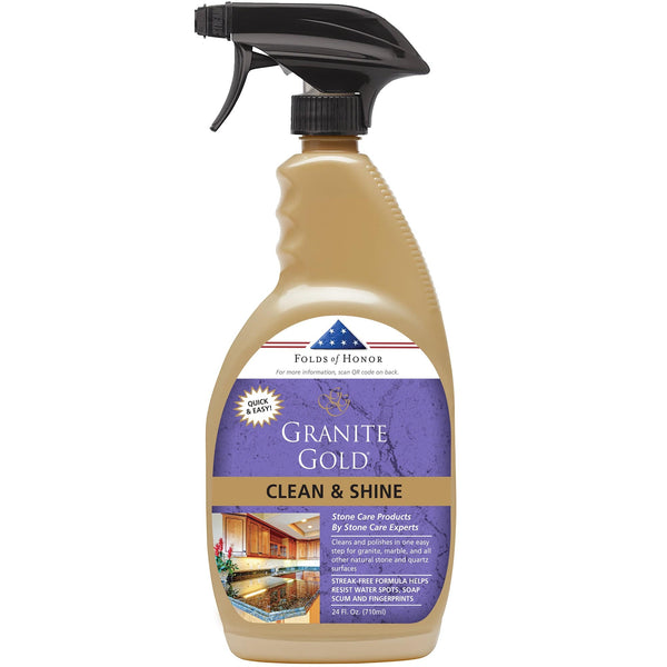 Clean & Shine For Stone & Quartz Surfaces | Granite Gold®