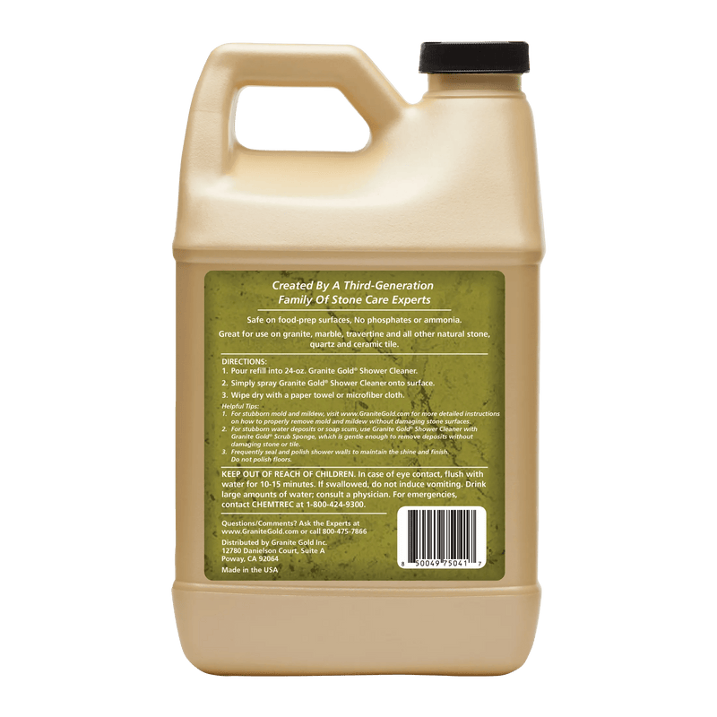 Granite Gold shower cleaner 64 oz refill