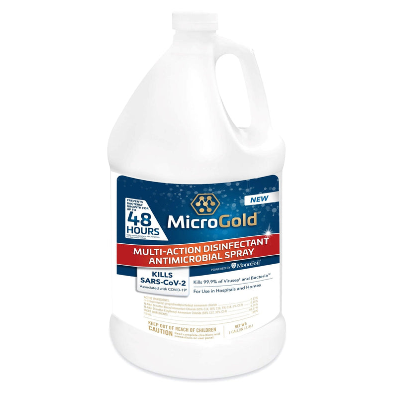 MicroGold Multi-action disinfectant antimicrobial spray refill jug