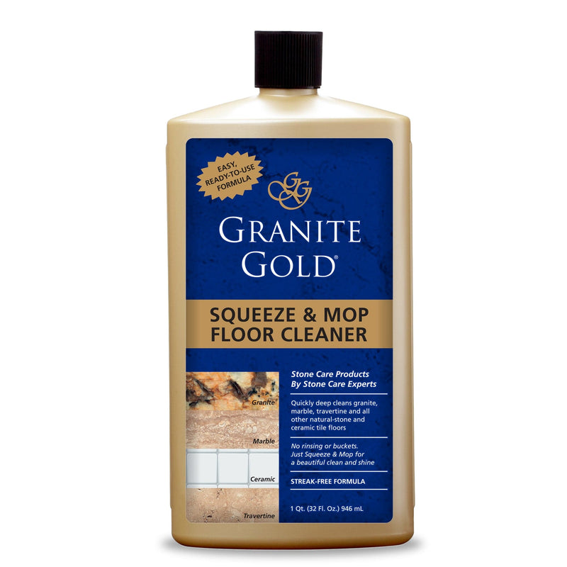 Granite Gold Liquid Squeeze Mop Floor Cleaner 32 oz. Lot Of 2 Bottles
