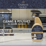 Granite Gold Cleans and Polishes all quartz