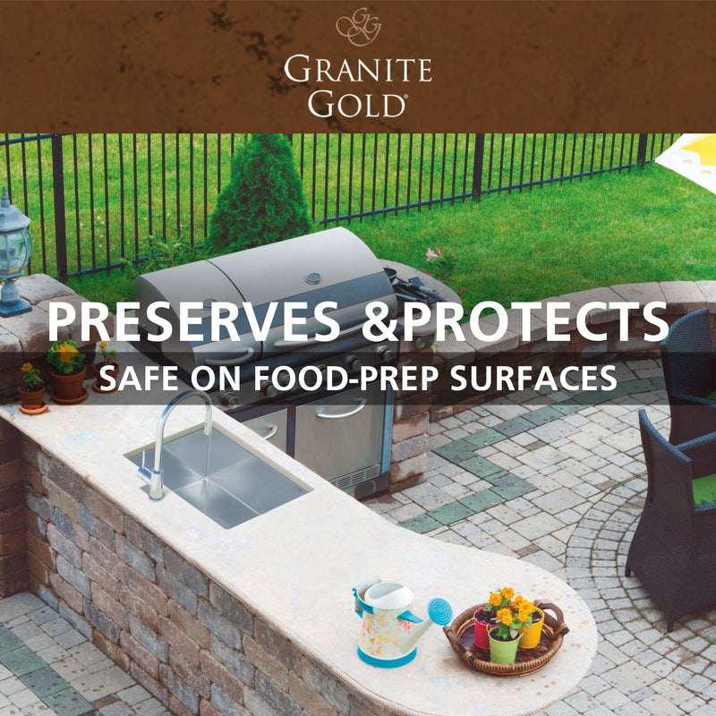 Granite Gold to preserve stone and outdoor area