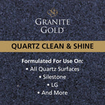 Granite Gold Quartz Clean and Shine usage
