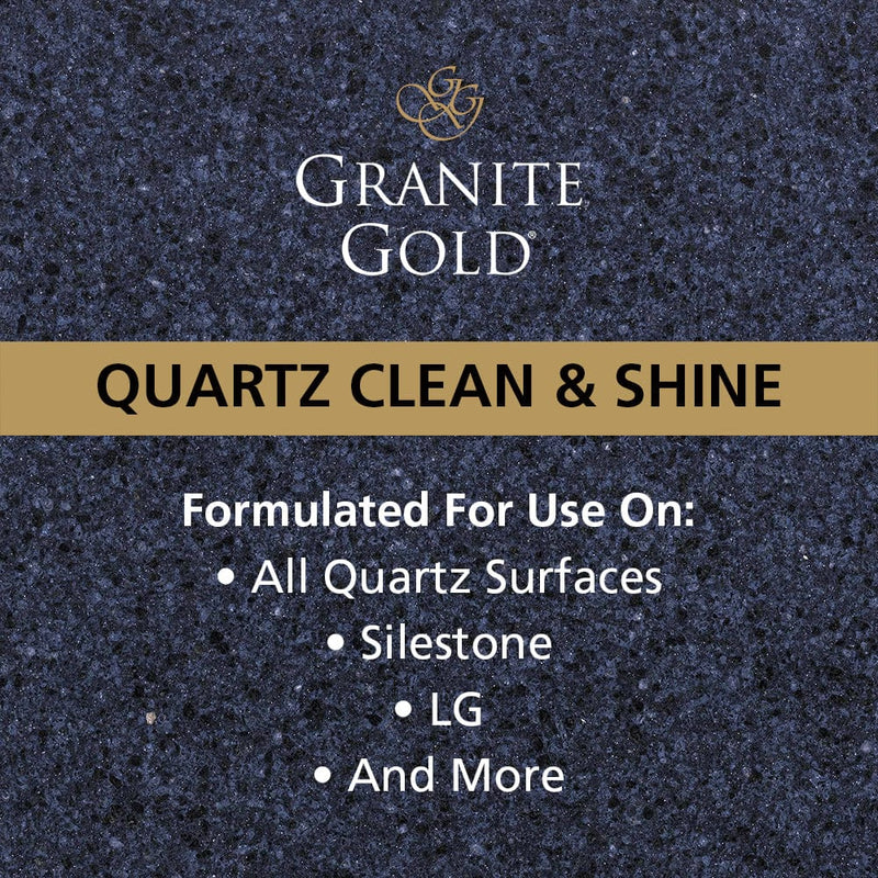 Granite Gold Quartz Clean and Shine usage
