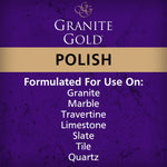 Granite Gold Polish Buffing Cloth for granite and other natural stone
