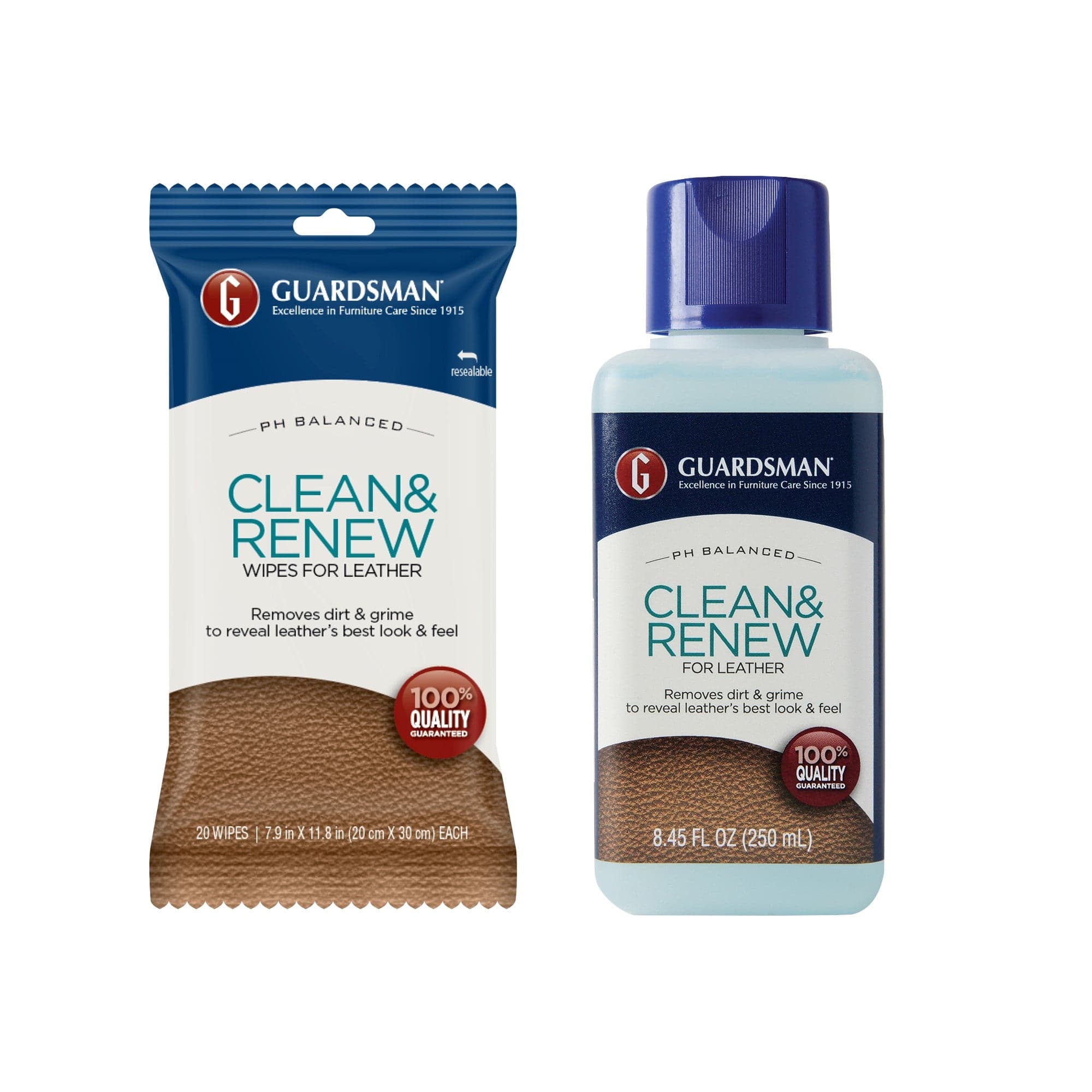 Clean and Renew Leather Wipes (3-Pack)
