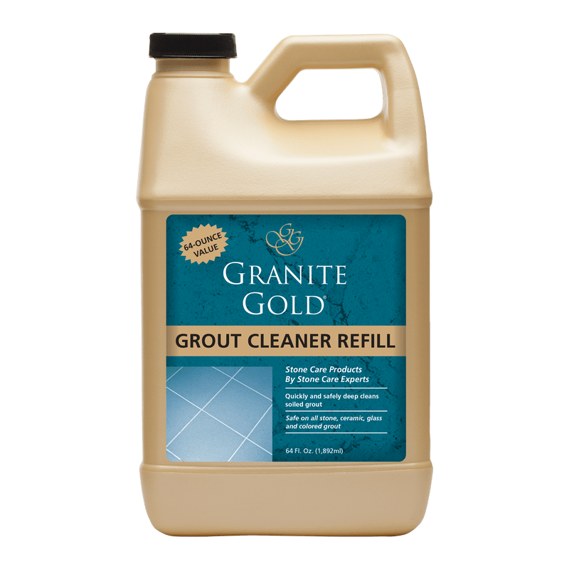 Front of Granite Gold 64oz Grout Cleaner Refill