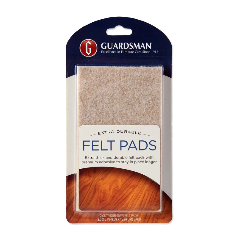 Guardsman Felt Pads for chairs, tables and couches protects the floor