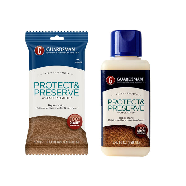 Guardsman Protect & Preserve for Leather Furniture Granite Gold®